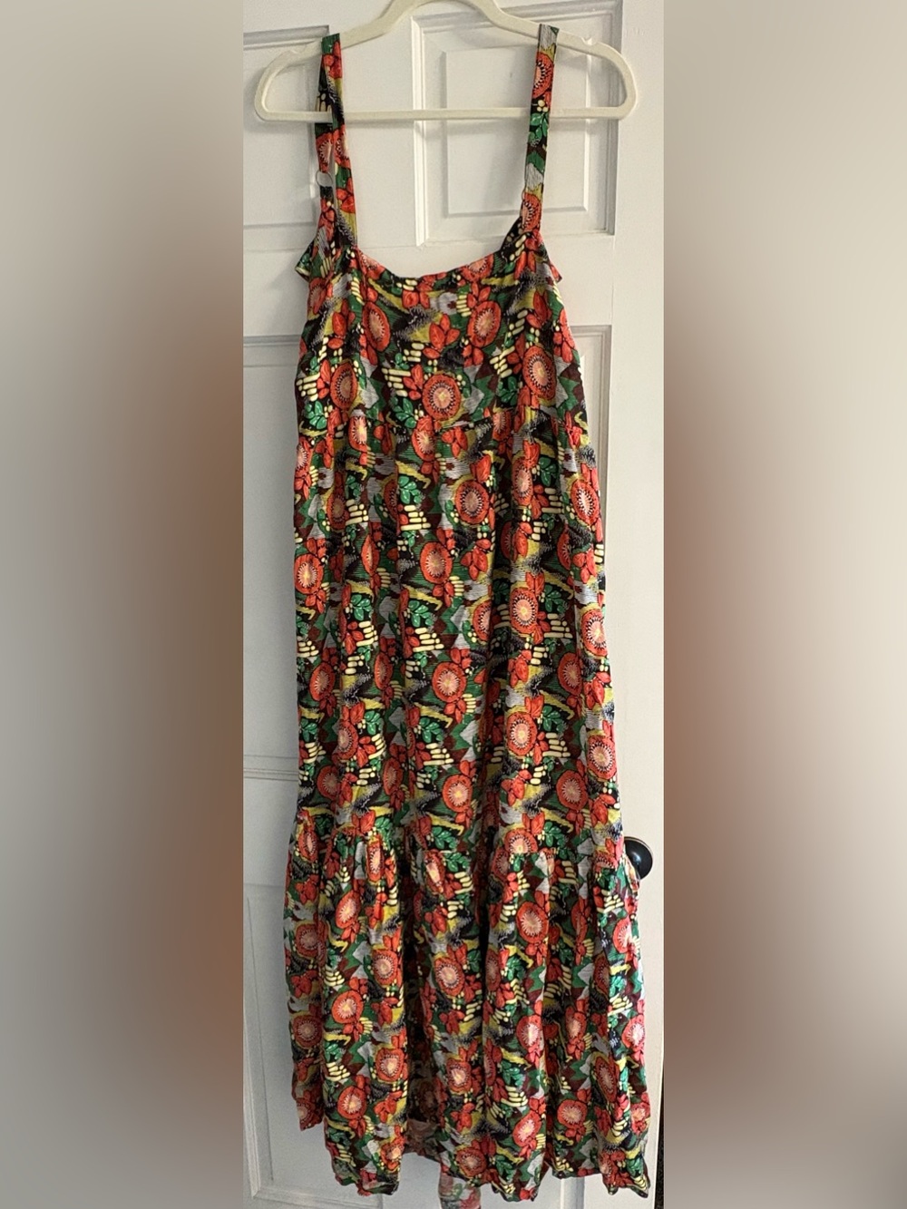 NATURAL LIFE Floral High-Low Maxi Sundress - Picture 3 of 9